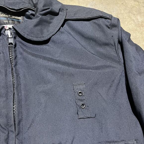 Vintage 80s Golden Fleece Wool Boxy Bomber Work Jacket - Picture 3 of 4